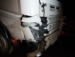 uszkodzenia pojazdu ciężarowego